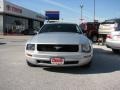 2007 Satin Silver Metallic Ford Mustang V6 Deluxe Coupe  photo #3