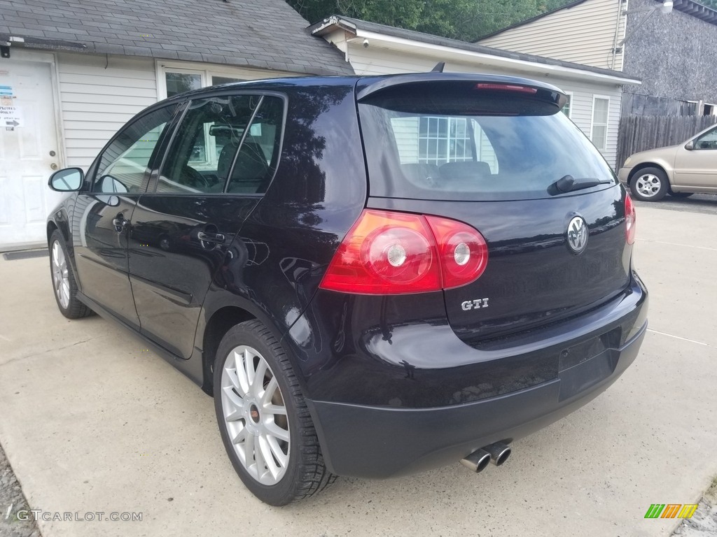 2007 GTI 4 Door - Black Magic / Anthracite photo #6