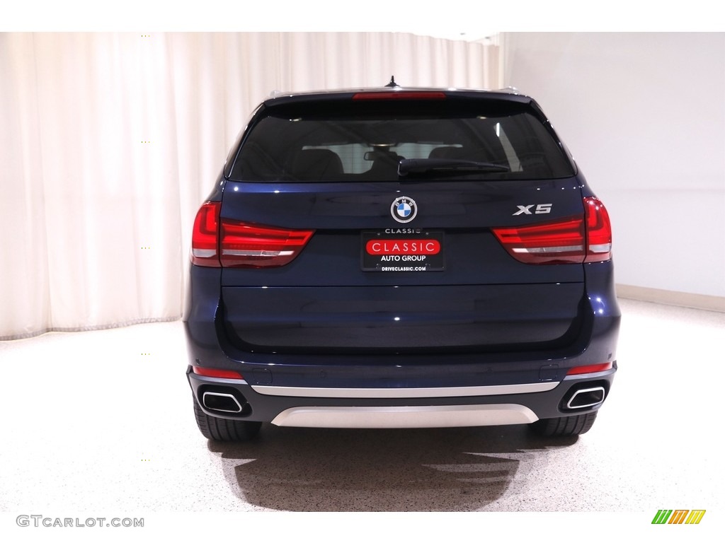 2018 X5 xDrive35i - Imperial Blue Metallic / Canberra Beige/Black photo #21