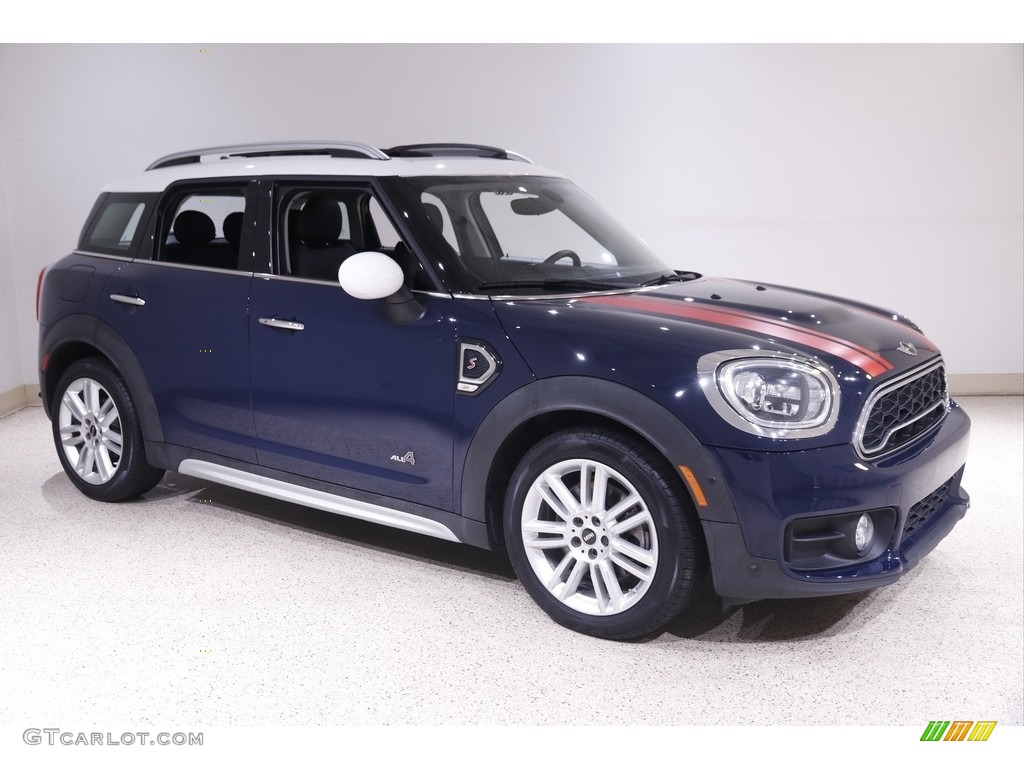 2018 Countryman Cooper S ALL4 - Lapisluxury Blue / Carbon Black photo #1