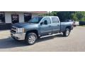 2013 Blue Granite Metallic Chevrolet Silverado 2500HD LT Crew Cab 4x4  photo #7