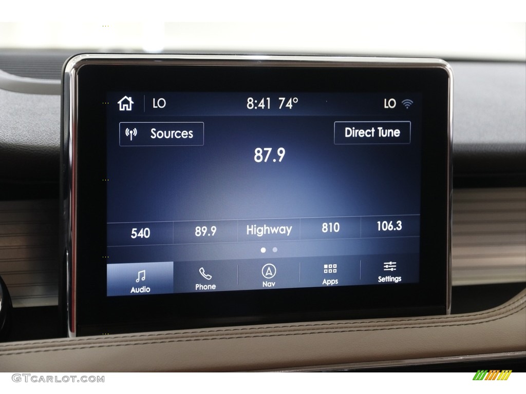 2020 Lincoln Corsair Standard Audio System Photos