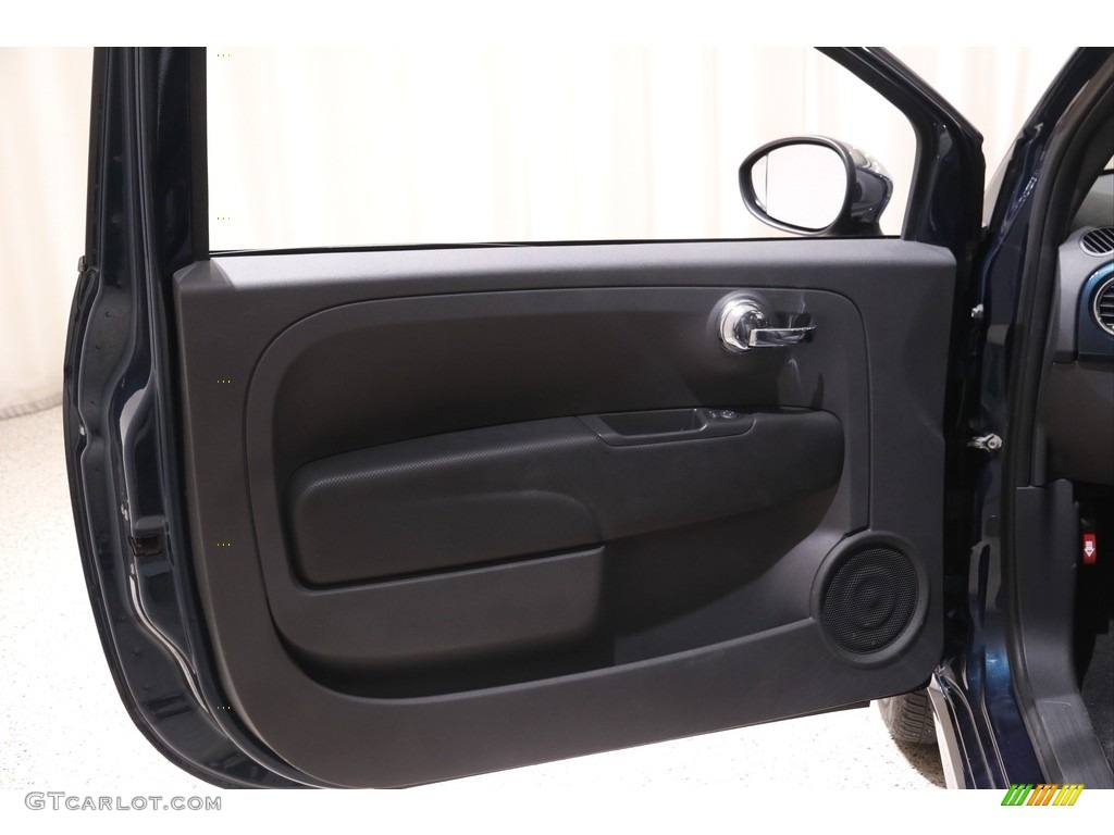 2013 Fiat 500 Sport Sport Nero/Grigio/Nero (Black/Gray/Black) Door Panel Photo #142752008