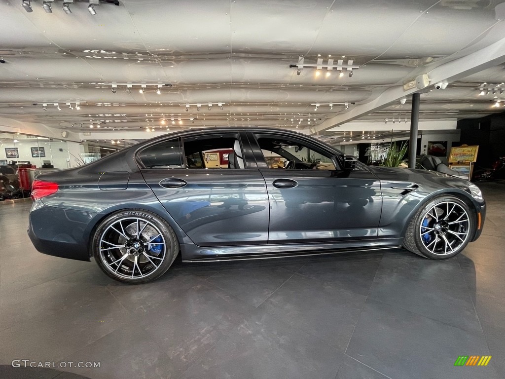 Singapore Gray Metallic 2019 BMW M5 Competition Exterior Photo #142752020