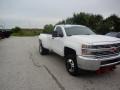 Summit White - Silverado 3500HD Work Truck Regular Cab 4x4 Photo No. 4