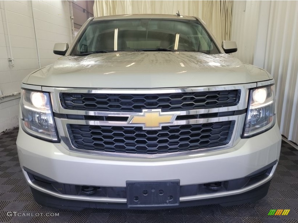 Champagne Silver Metallic 2015 Chevrolet Suburban LS 4WD Exterior Photo #142752434