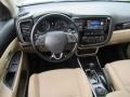 2017 Mitsubishi Outlander Beige Interior Prime Interior Photo