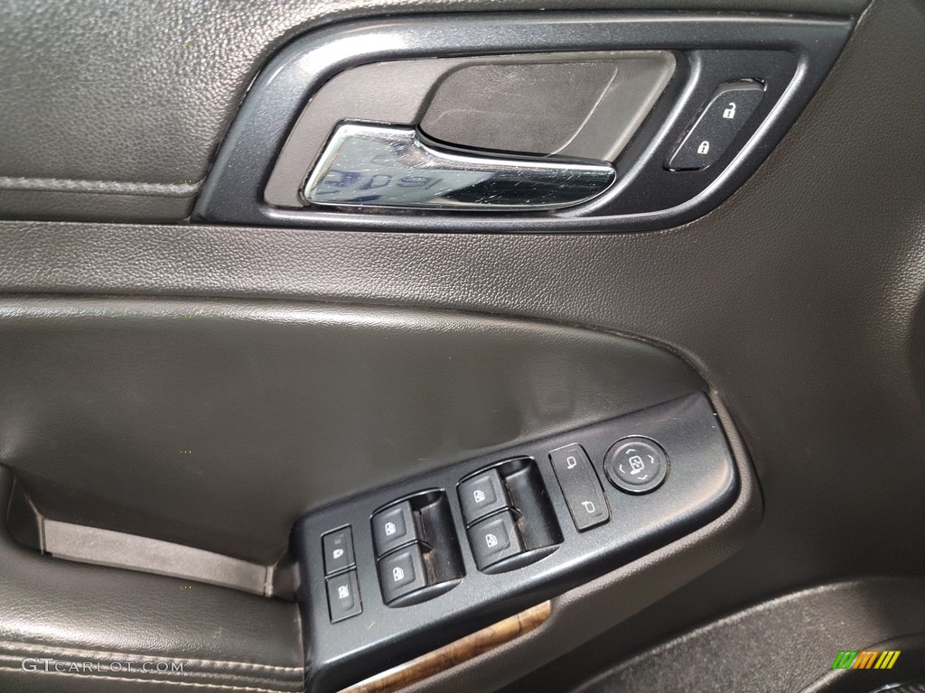 2015 Chevrolet Suburban LS 4WD Jet Black Door Panel Photo #142752583