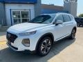 Quartz White 2019 Hyundai Santa Fe Limited AWD