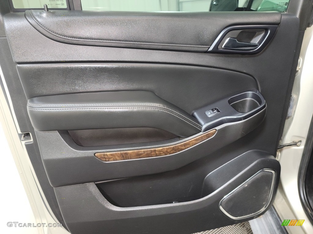 2015 Chevrolet Suburban LS 4WD Jet Black Door Panel Photo #142752735