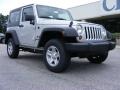 2009 Bright Silver Metallic Jeep Wrangler X 4x4  photo #2