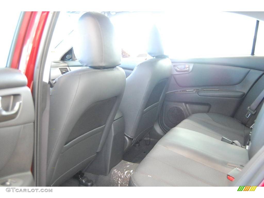 2009 Optima SX - Ruby Red / Black photo #27