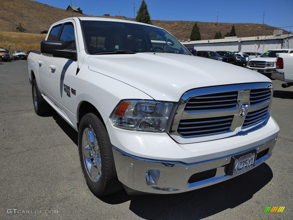 2019 1500 Classic Big Horn Crew Cab 4x4 - Bright White / Mountain Brown/Light Frost Beige photo #1
