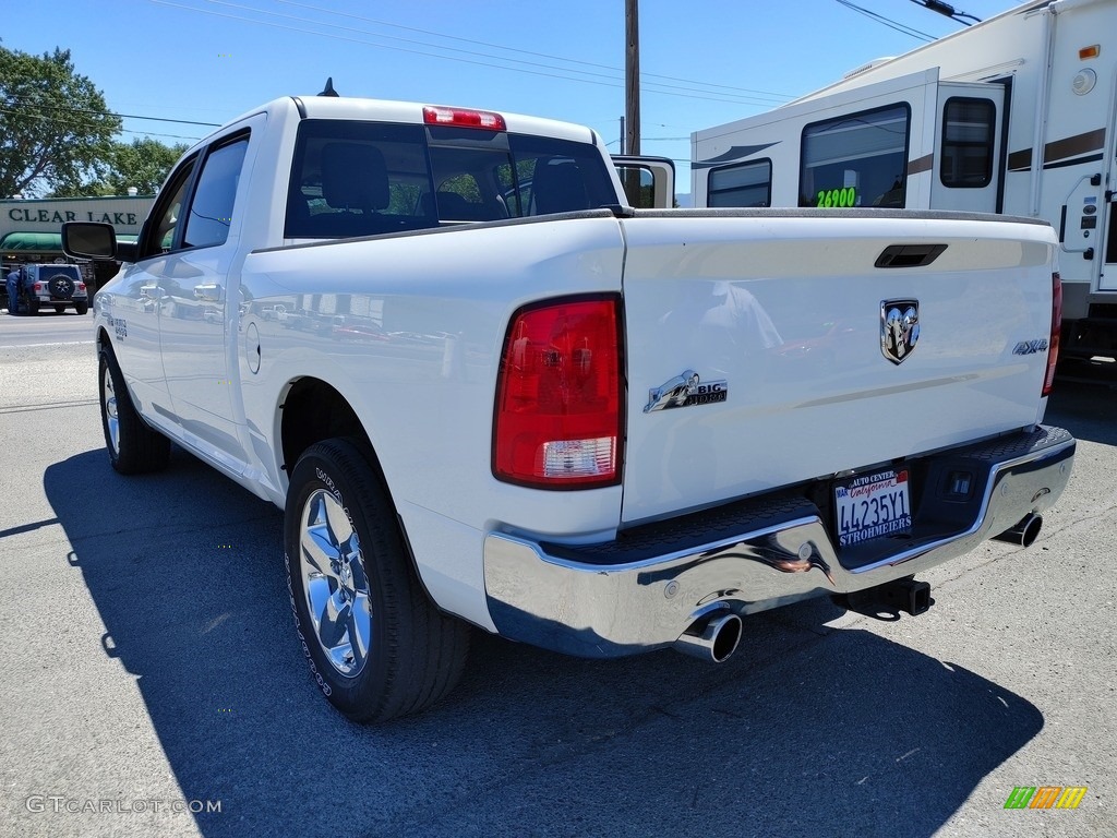2019 1500 Classic Big Horn Crew Cab 4x4 - Bright White / Mountain Brown/Light Frost Beige photo #4