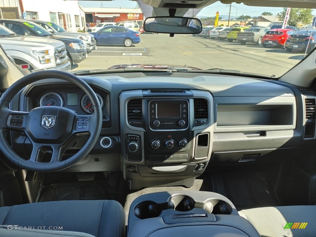 2018 1500 Express Crew Cab - Delmonico Red Pearl / Black/Diesel Gray photo #7