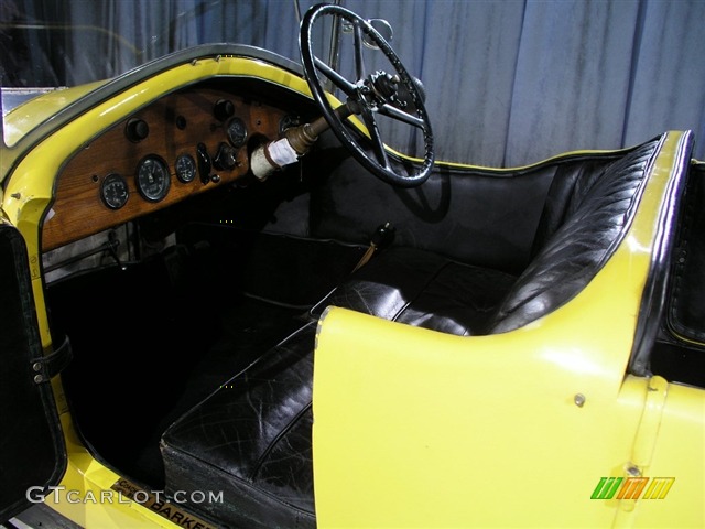 1928 20 Barker Tourer Convertible - Yellow / Black photo #6