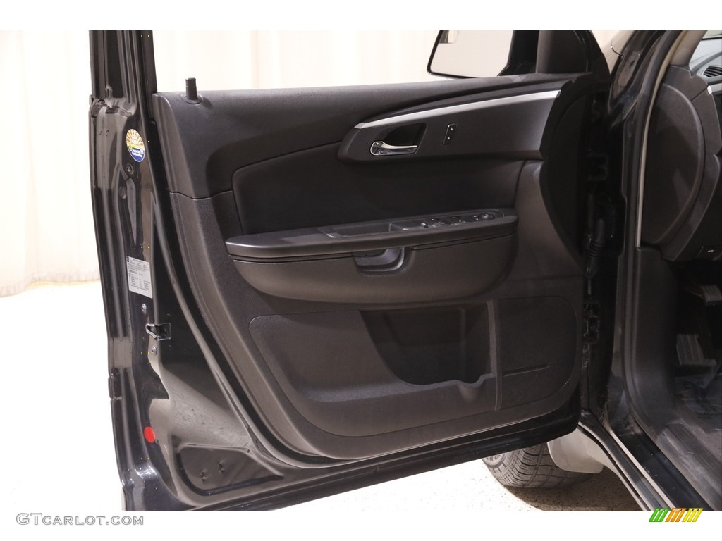 2009 Traverse LT - Black Granite Metallic / Ebony photo #4