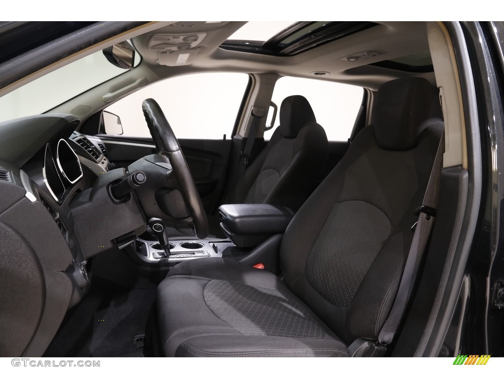 2009 Traverse LT - Black Granite Metallic / Ebony photo #5