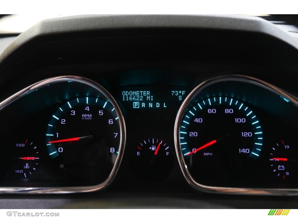 2009 Traverse LT - Black Granite Metallic / Ebony photo #8