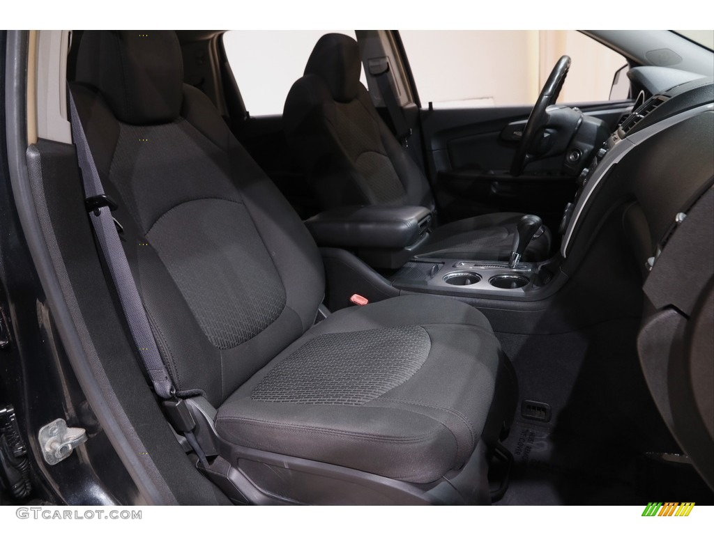 2009 Traverse LT - Black Granite Metallic / Ebony photo #11