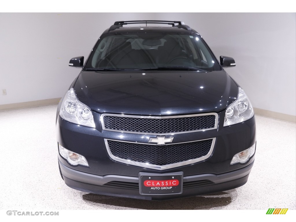 2012 Traverse LT - Black Granite Metallic / Ebony photo #2