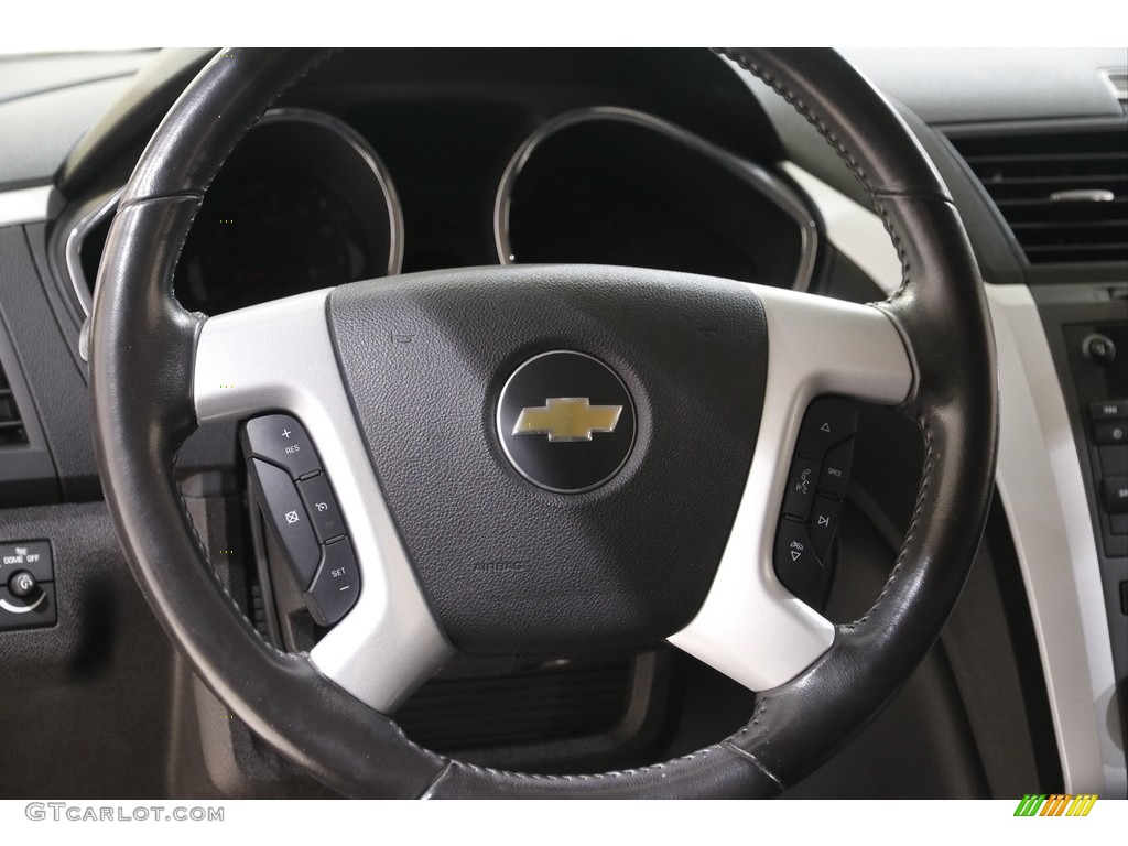 2012 Traverse LT - Black Granite Metallic / Ebony photo #7