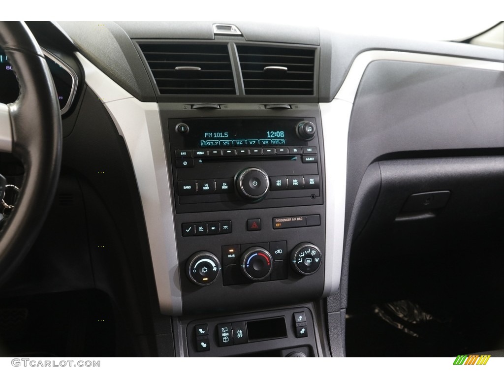 2012 Traverse LT - Black Granite Metallic / Ebony photo #9