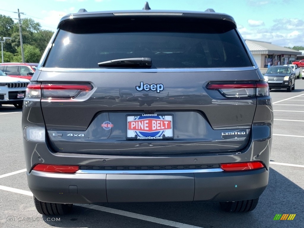 2021 Grand Cherokee L Limited 4x4 - Baltic Gray Metallic / Black photo #5