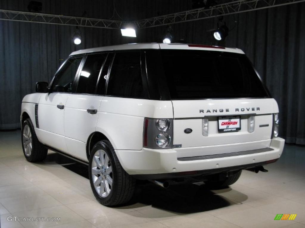 2006 Range Rover Supercharged - Chawton White / Sand/Jet photo #2
