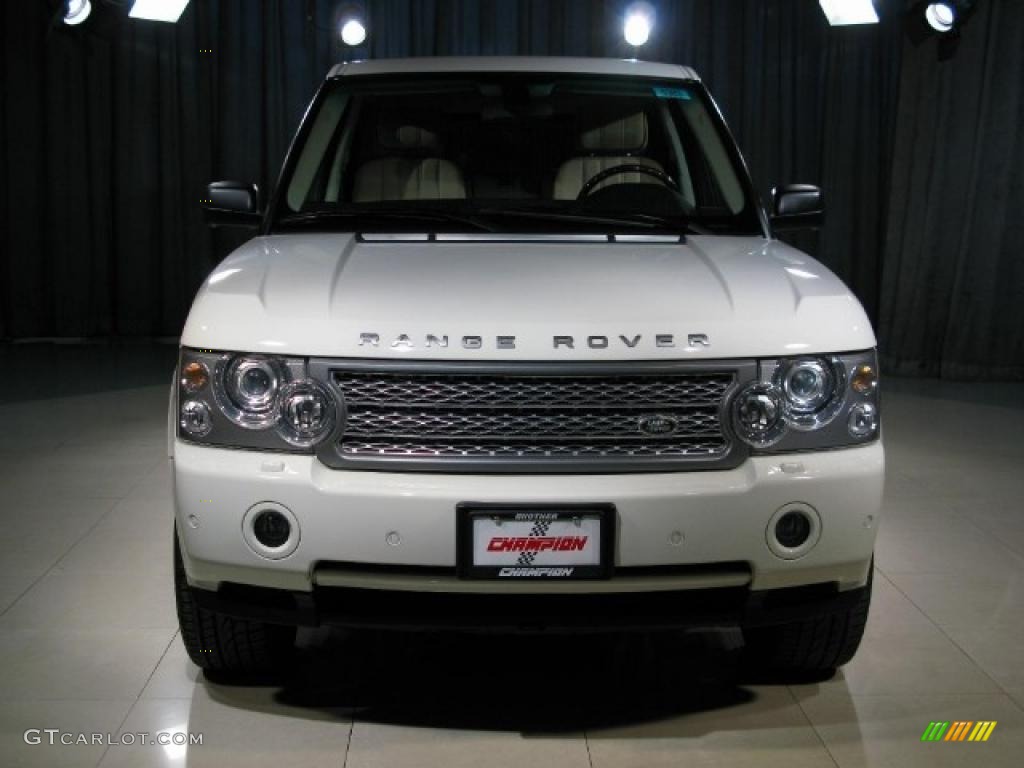 2006 Range Rover Supercharged - Chawton White / Sand/Jet photo #4