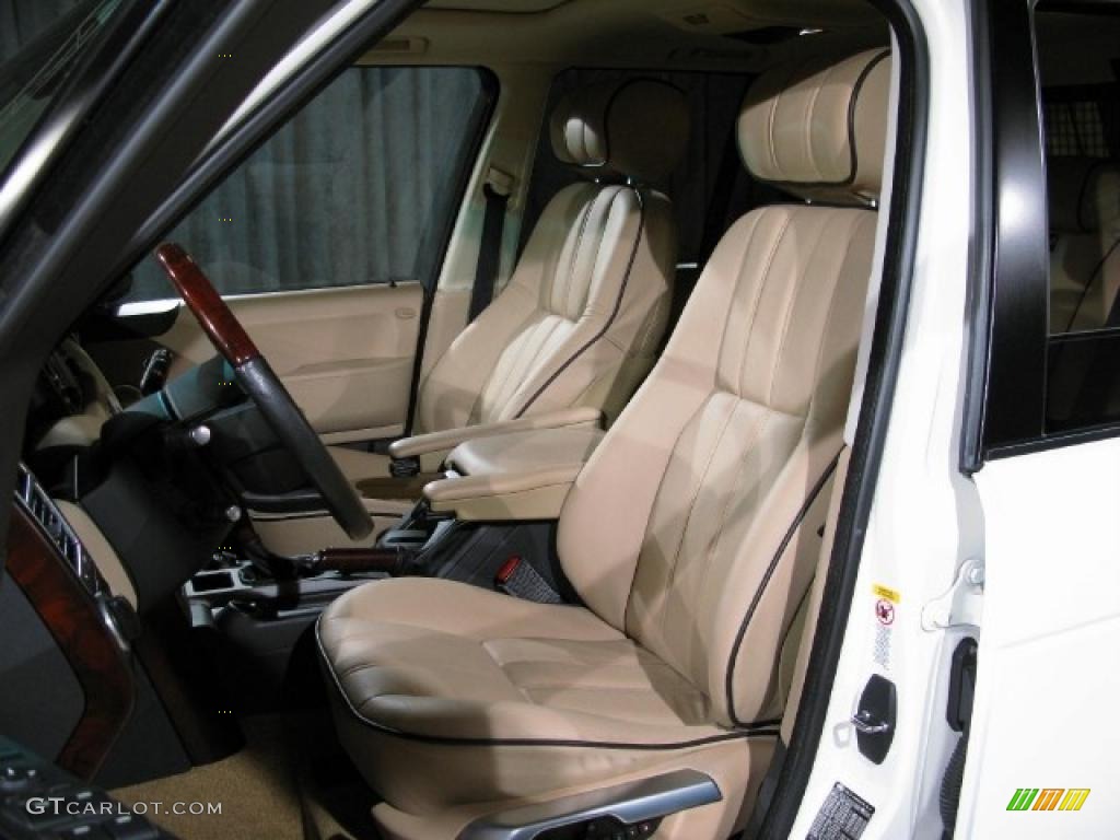 2006 Range Rover Supercharged - Chawton White / Sand/Jet photo #5