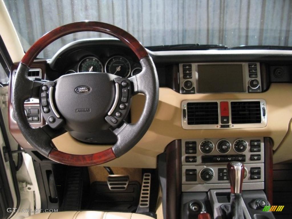 2006 Range Rover Supercharged - Chawton White / Sand/Jet photo #8