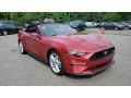  2021 Mustang EcoBoost Premium Convertible Rapid Red Metallic