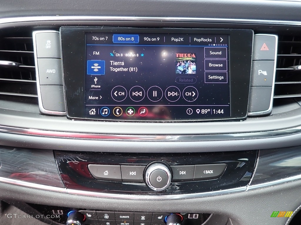 2020 Enclave Essence AWD - Red Quartz Tintcoat / Dark Galvinized/Ebony photo #24