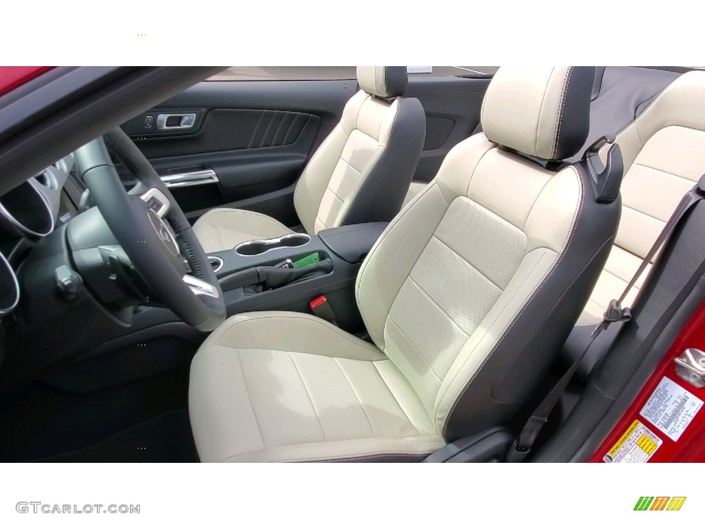 Ceramic Interior 2021 Ford Mustang EcoBoost Premium Convertible Photo #142760483