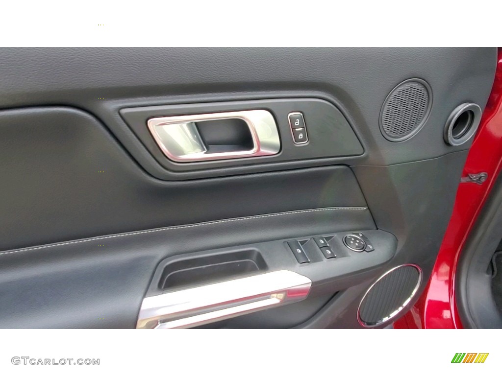 2021 Ford Mustang EcoBoost Premium Convertible Door Panel Photos