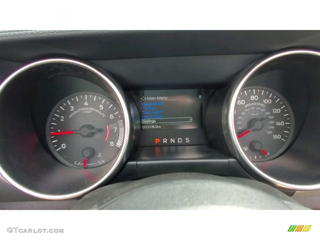 2021 Ford Mustang EcoBoost Premium Convertible Gauges Photo #142760528