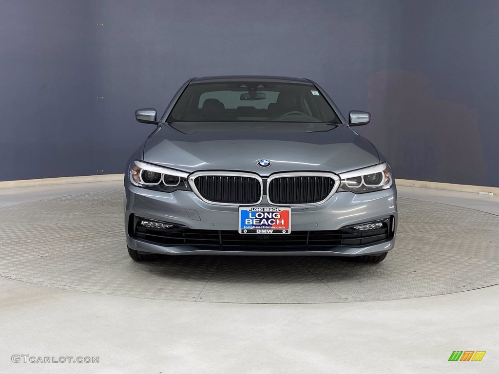 2018 5 Series 530i Sedan - Bluestone Metallic / Black photo #2