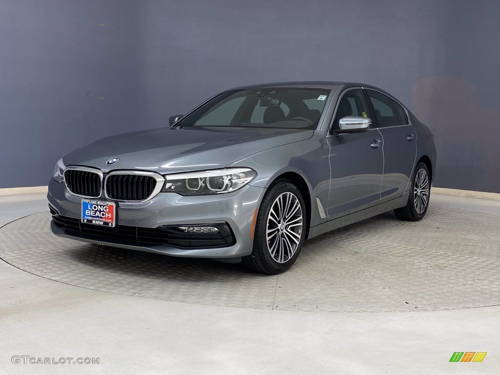 2018 5 Series 530i Sedan - Bluestone Metallic / Black photo #3