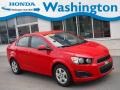 Red Hot 2016 Chevrolet Sonic LS Sedan