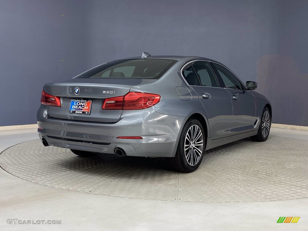 2018 5 Series 530i Sedan - Bluestone Metallic / Black photo #5