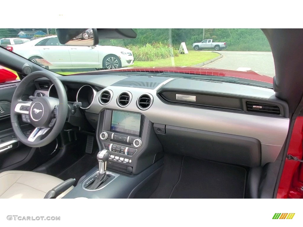 2021 Ford Mustang EcoBoost Premium Convertible Ceramic Dashboard Photo #142760762