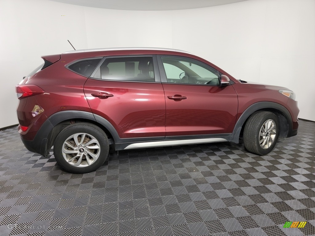 2017 Tucson Eco AWD - Ruby Wine / Beige photo #10