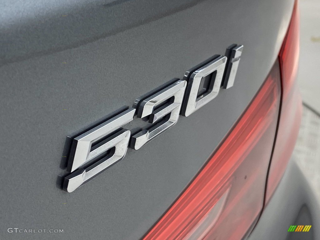 2018 5 Series 530i Sedan - Bluestone Metallic / Black photo #11