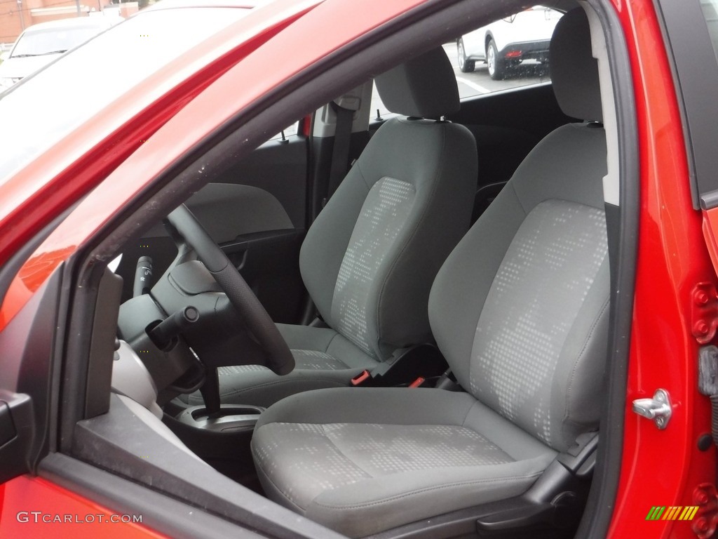 2016 Chevrolet Sonic LS Sedan Front Seat Photo #142760975