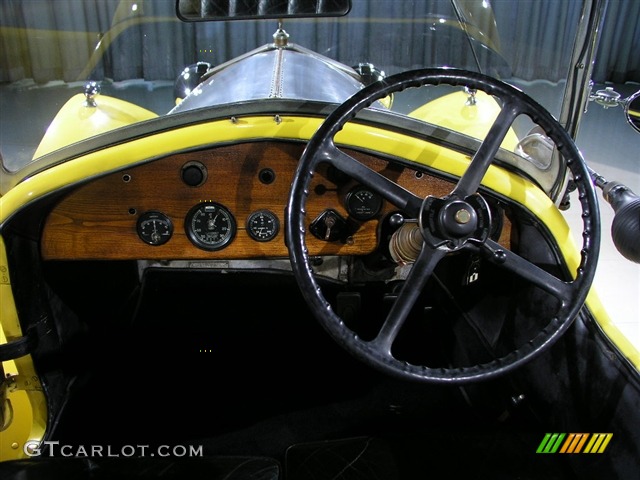 1928 20 Barker Tourer Convertible - Yellow / Black photo #7