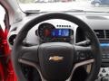 Jet Black/Dark Titanium 2016 Chevrolet Sonic LS Sedan Steering Wheel