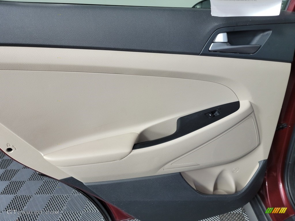 2017 Tucson Eco AWD - Ruby Wine / Beige photo #24