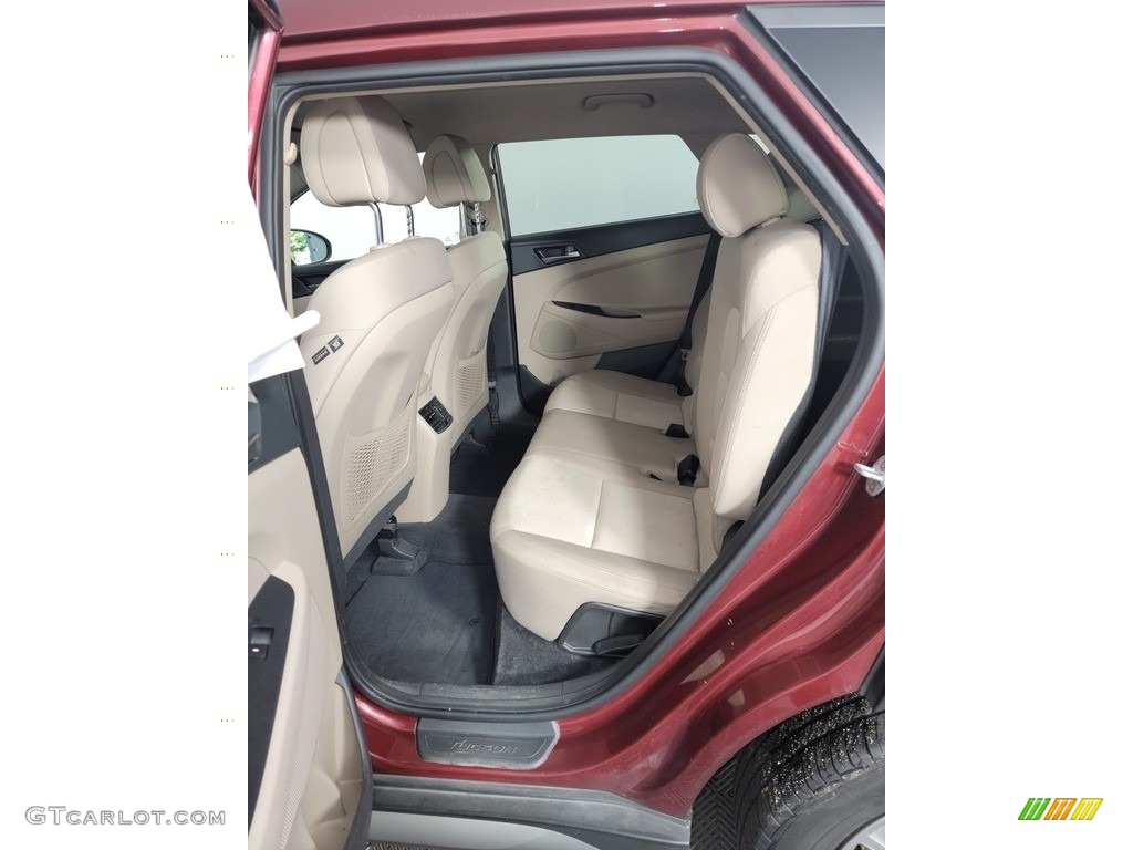 2017 Tucson Eco AWD - Ruby Wine / Beige photo #25