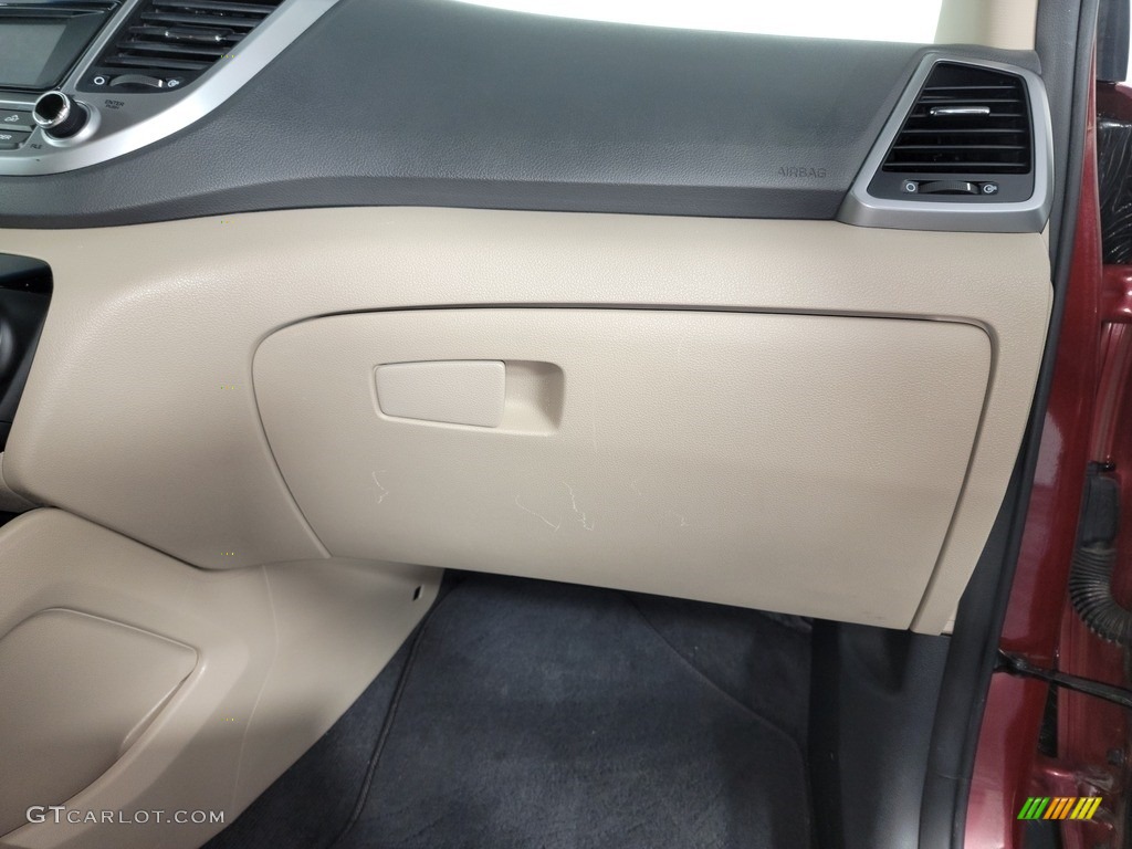 2017 Tucson Eco AWD - Ruby Wine / Beige photo #30